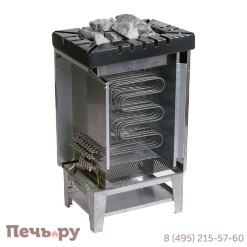 Печь с парогенератором для бани и сауны Lang Vapo therm VG 50, 9 кВт, парогенератор 1.5 кВт с системой автозалива фото 2