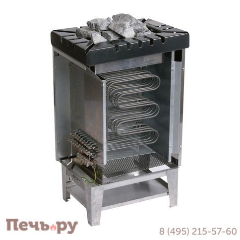 Печь с парогенератором для бани и сауны Lang Vapo therm VG 70, 18 кВт, парогенератор 3 кВт с системой автозалива фото 2