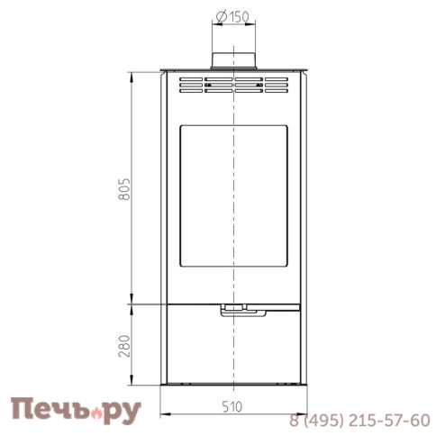 Печь Thorma Andorra II фото 6