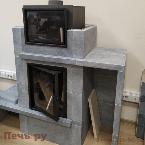 Печной камин Теплый камень  с духовкой и топкой Heritage VII -2P фото 4