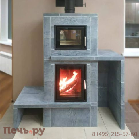 Печной камин Теплый камень  с духовкой и топкой Heritage VII -2P фото 8