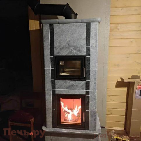 Печной камин Теплый камень  с духовкой и топкой Heritage VIII фото 2