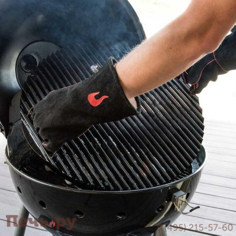 Перчатки для гриля Char-Broil кожаные фото 4