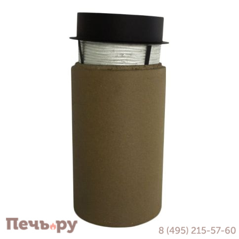 Переход КПД черный на керамический дымоход 150\160 фото 2