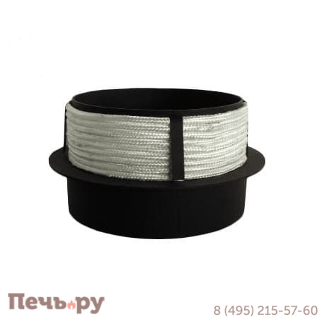 Переход КПД черный на керамический дымоход 180\180 фото