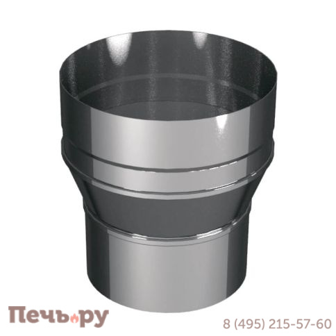 Переходник Вулкан с топки на трубу AISI 304 (AISI 304) д.110х116,5 фото