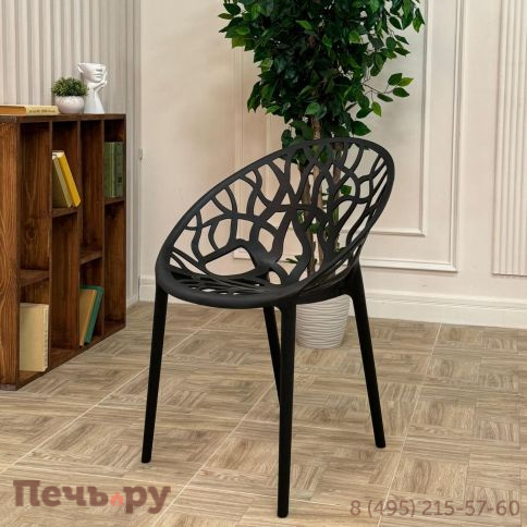 Пластиковый стул Royal Family ARIA черный фото