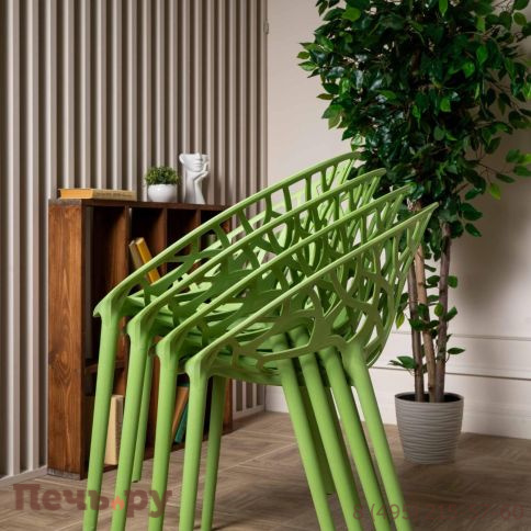 Пластиковый стул Royal Family ARIA мята фото 9