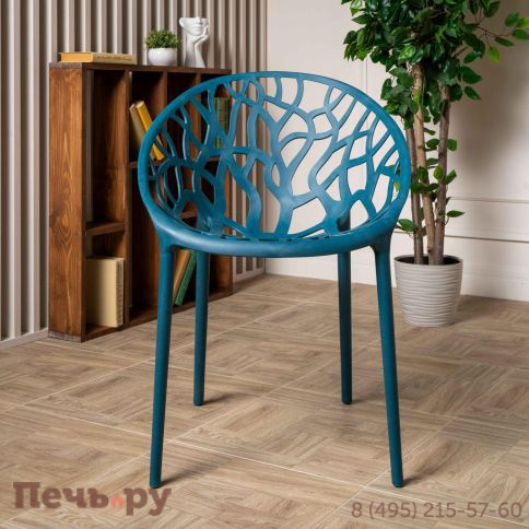 Пластиковый стул Royal Family ARIA сатин фото 2