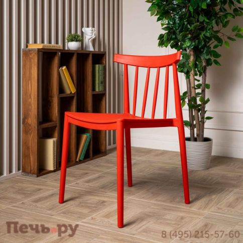 Пластиковый стул Royal Family KAI красный фото