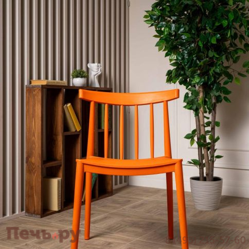 Пластиковый стул Royal Family KAI оранжевый фото 2