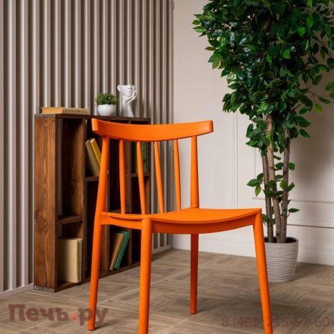 Пластиковый стул Royal Family KAI оранжевый фото 3