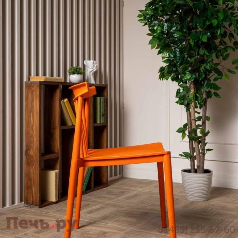 Пластиковый стул Royal Family KAI оранжевый фото 4