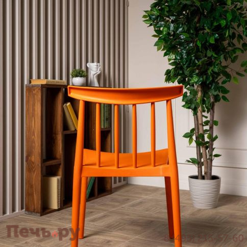 Пластиковый стул Royal Family KAI оранжевый фото 5