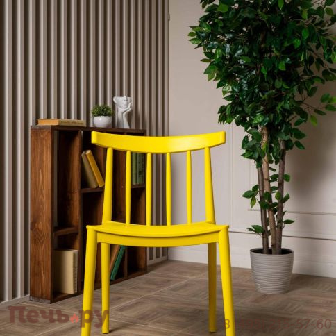 Пластиковый стул Royal Family KAI желтый фото 2