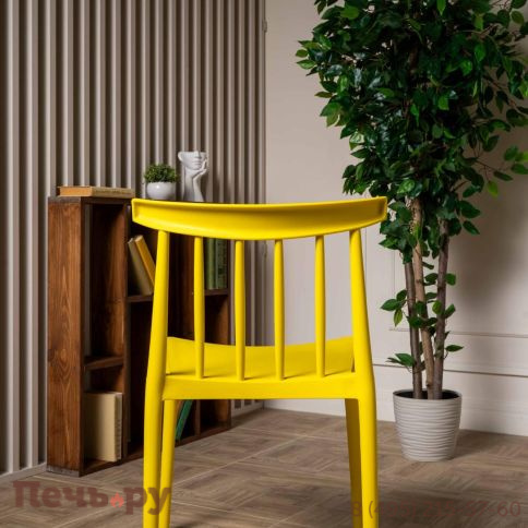 Пластиковый стул Royal Family KAI желтый фото 5