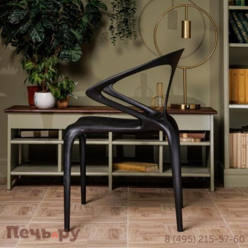 Пластиковый стул Royal Family MAY черный фото 2