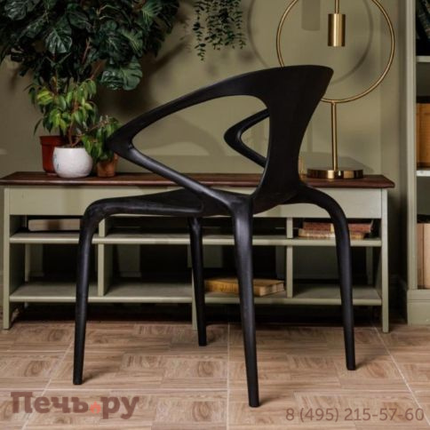 Пластиковый стул Royal Family MAY черный фото 3