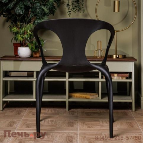 Пластиковый стул Royal Family MAY черный фото 4