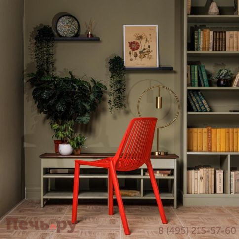 Пластиковый стул Royal Family NICO красный фото 3
