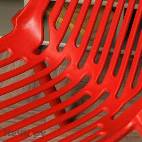 Пластиковый стул Royal Family NICO красный фото 5