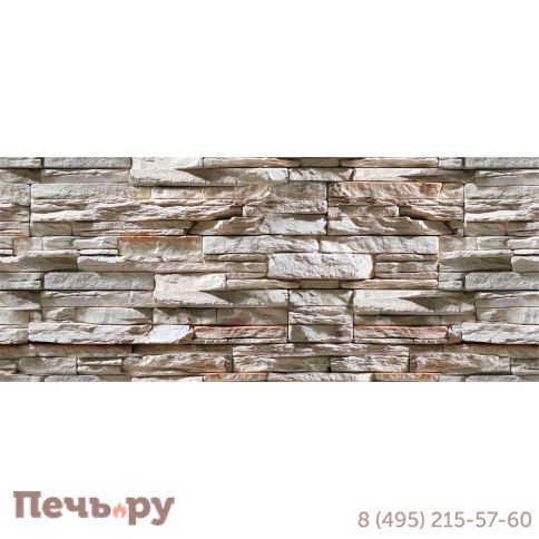 Плита Фаспан Дикий камень Горизонталь 8мм (1200х600) фото