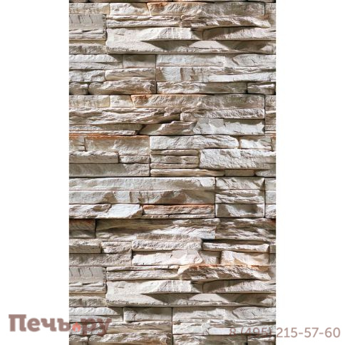 Плита Фаспан Дикий камень Вертикаль 8мм (1200х800) фото