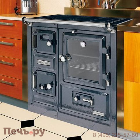 Плита Hergom Saja 8 хром регул.решетка, керамический верх фото 2