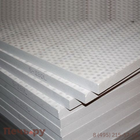 Плита Суперизол (Skamol Enclosure Board) 1000 x 610 мм, толщина 30 мм фото 7