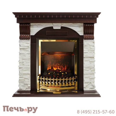 Портал Dimplex Dublin арочный сланец белый (классика Opti-Myst и Optiflame) фото 2