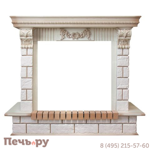 Портал Dimplex Pierre Luxe Imperator Шампань под очаг Multifire фото 2