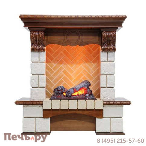 Портал Dimplex Pierre Luxe шампань  под очаг Cassette 400 фото 5