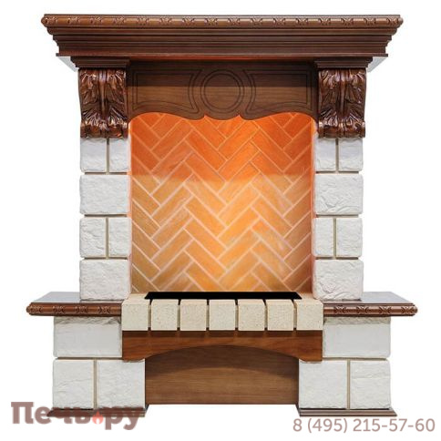 Портал Dimplex Pierre Luxe шампань  под очаг Cassette 400 фото 9