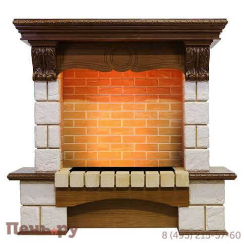 Портал Dimplex Pierre Luxe шампань под очаг Cassette 600 фото 5