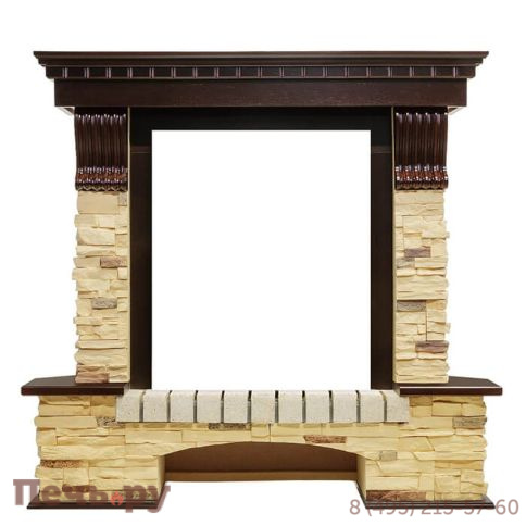 Портал Dimplex Pierre Luxe угловой/ сланец (классика) фото 2