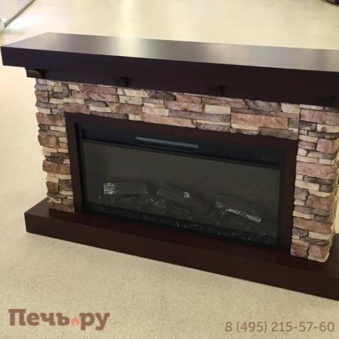 Портал InterFlame ФлэгСтоун /Flagstone/ под очаг Foton 36/42 LED FX фото 4