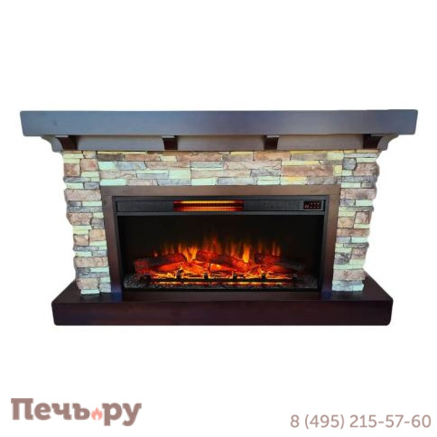 Портал InterFlame ФлэгСтоун /Flagstone/ под очаг Foton 36/42 LED FX фото