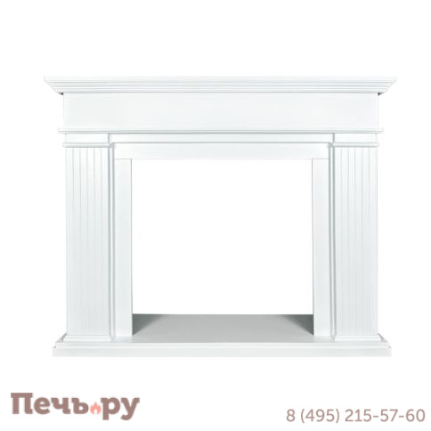 Портал Royal Flame Bern (Разборный) - Бьянко белый фото