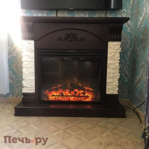 Портал Royal Flame Prague сланец бежевый под очаг Jupiter N фото 5