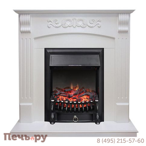 Портал Royal Flame Sorrento (белый) под очаги Fobos/ Majestic/ Aspen фото