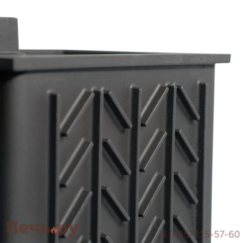 Премиальная чугунная банная печь НМК Сибирь 25 (дверка 545х545) фото 9