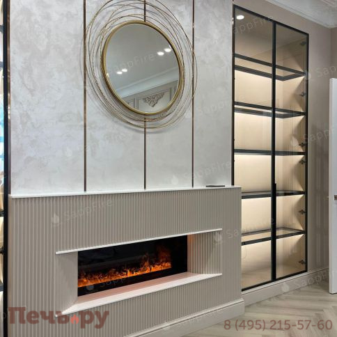 Премиальный паровой 3D электрокамин SappFire 600 фото 2