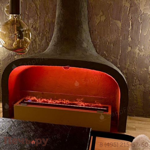 Премиальный паровой 3D электрокамин SappFire 800 фото 5