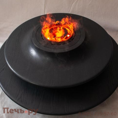 Премиальный паровой 3D электрокамин SappFire круглый 500 фото 6