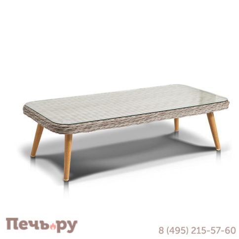 Прованс 4SiS столик журнальный из ротанга, цвет бежевый фото 9