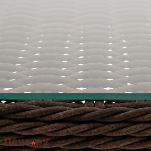 Прованс 4SiS столик журнальный из ротанга, цвет коричневый фото 7