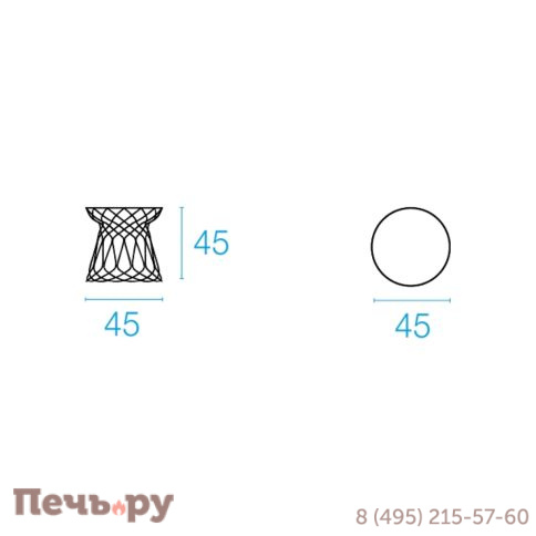 Пуф металлический EMU Re-Trouve фото 4