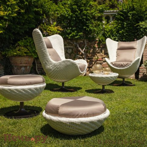 Пуф плетеный с подушкой DFN Aldebaran DFN/62680 фото 2