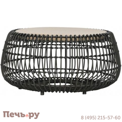 Пуф плетеный с подушкой Janus et Cie Vino фото