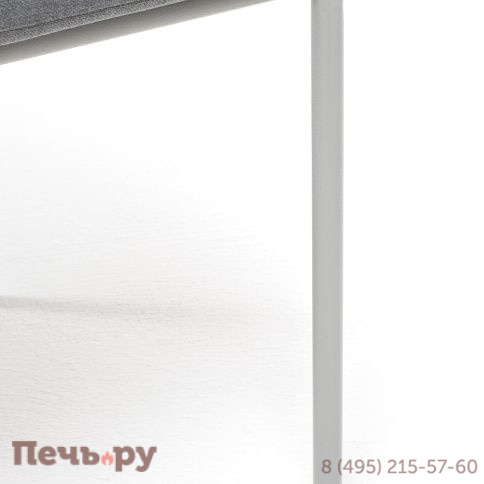 "Диего" стул плетеный из роупа, каркас из стали светло-серый (RAL7035) муар, роуп бежевый круглый, ткань светло-серая фото 9